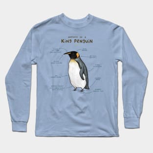 Anatomy of a King Penguin Long Sleeve T-Shirt